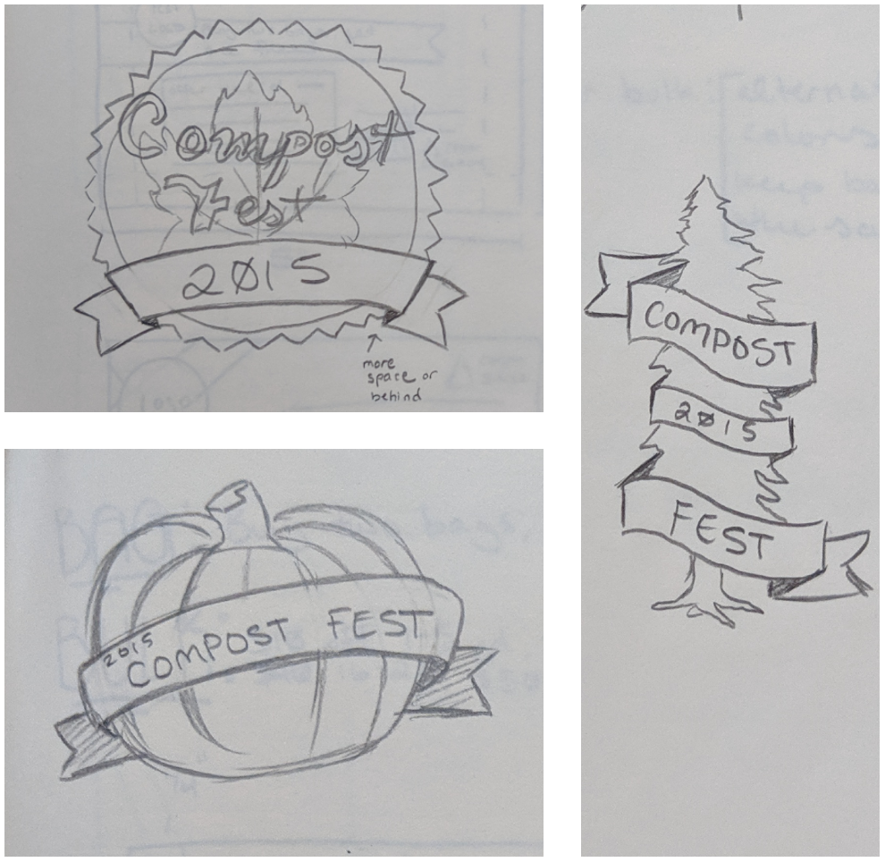 Sketches for logo